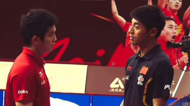 张继科和樊振东一个认真教一个认真学