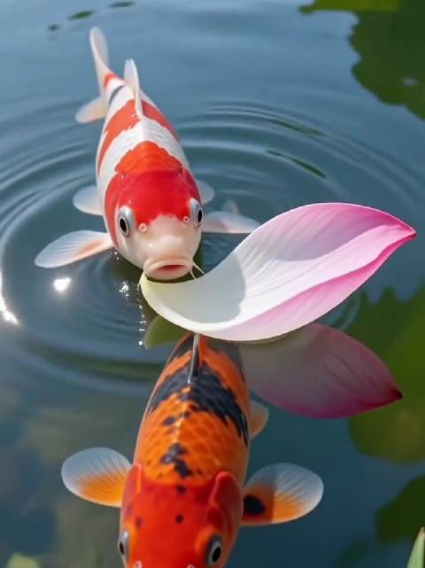 锦鲤戏莲花vivo