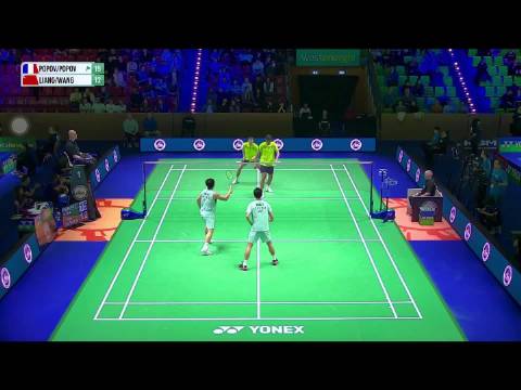 梁伟铿德国公开赛强势进攻，力克法国波波夫兄弟