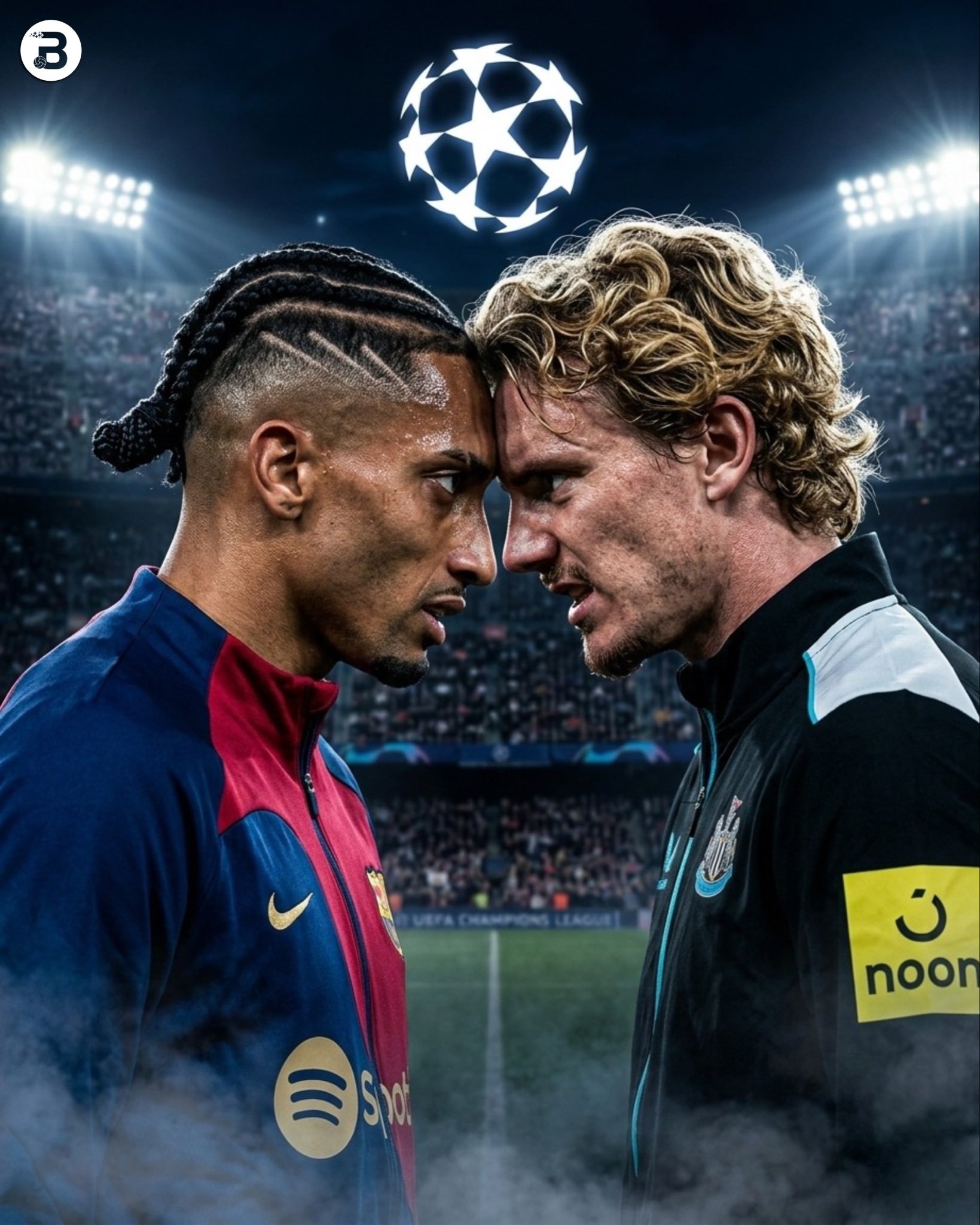 巴萨欧冠1/8决赛对阵纽卡斯尔，晋级将遇热刺或马竞硬仗