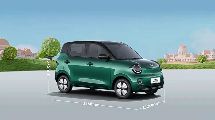 第五代宏光MINIEV官图发布 外观调整提供四门版