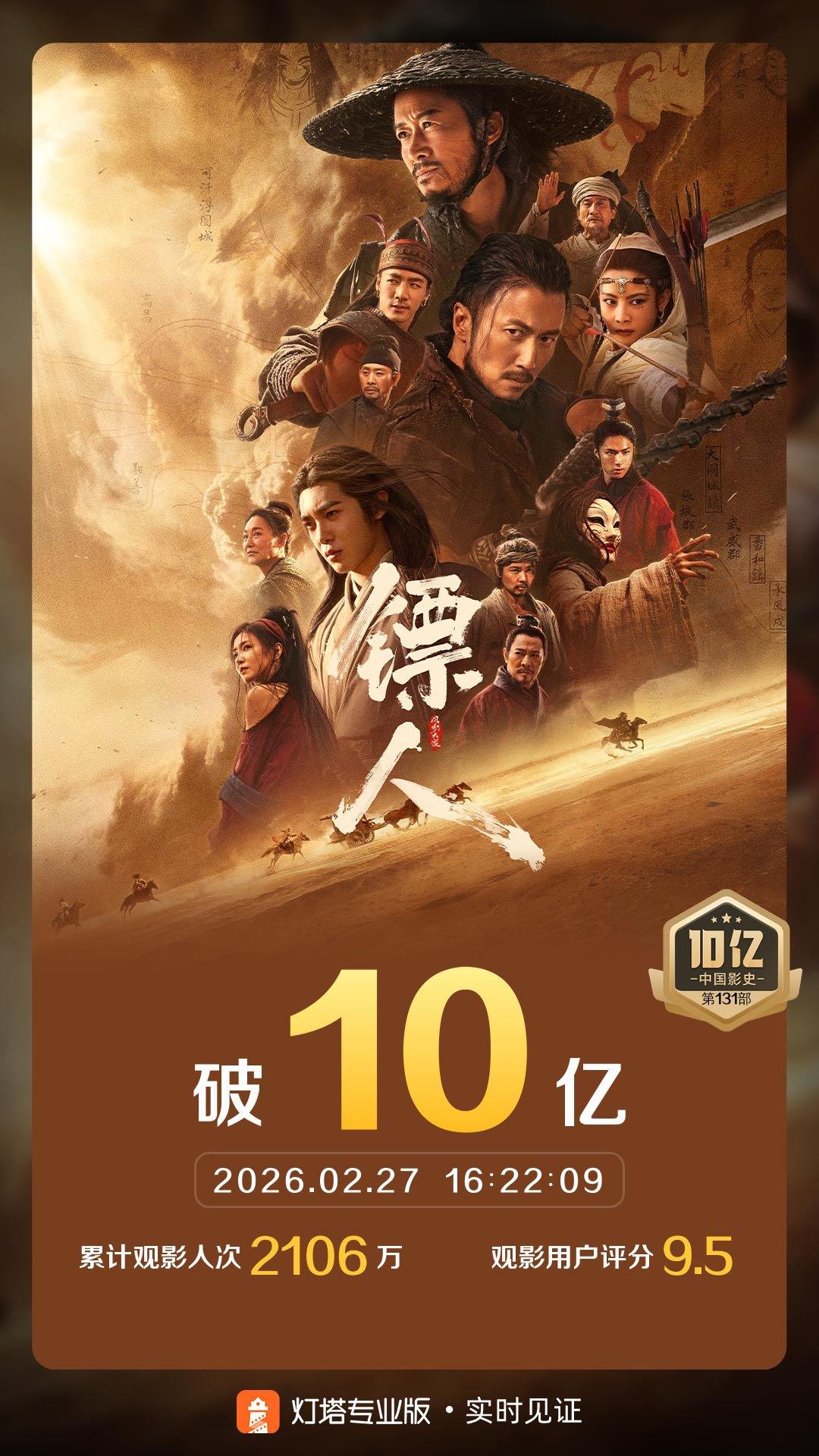 《镖人》票房破10亿，袁和平、吴京谈拍摄幕后：武侠的血性都还在