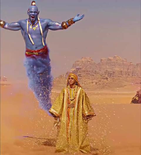 “我希望让你获得自由”阿拉丁