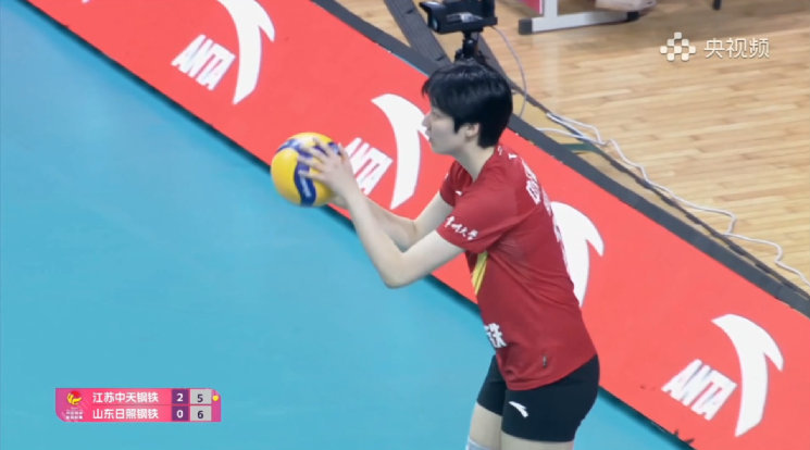 2025-26中国女排超级联赛季后赛江苏3：0山东　郭中楠得分集锦