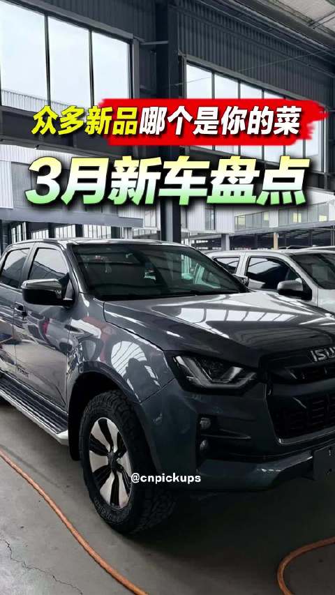 3月新车盘点！众多新品皮卡哪个是你的菜？