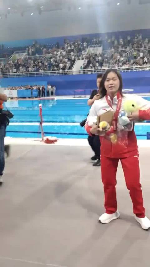 全红婵东京奥运三跳满分封神，五年人气不减守初心