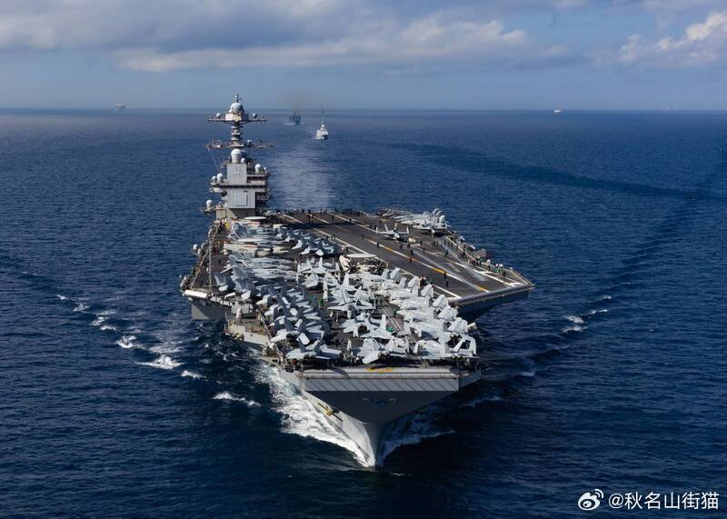 美福特号航母抵以色列，中东局势持续升温