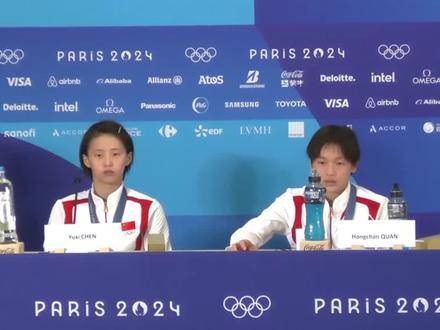 全红婵陈芋汐包揽女单10米台金银牌