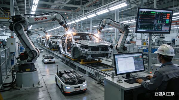 2025全球车企销量前十:丰田领跑,比亚迪成中国唯一入席者