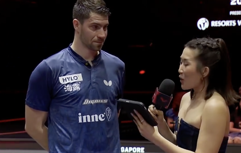 樊振东幕后指点？33岁队长6年9连败后终掀翻张本智和 中文致谢球迷