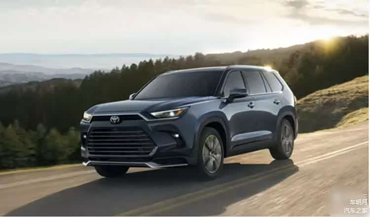 丰田Grand Highlander新车型来袭!2.4T8AT8座四驱超带感