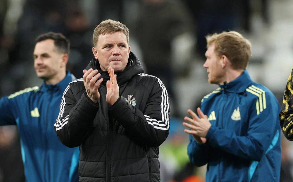 纽卡斯尔迎来地狱般3月赛程:14天内5场硬仗连战曼联曼城巴萨切尔西