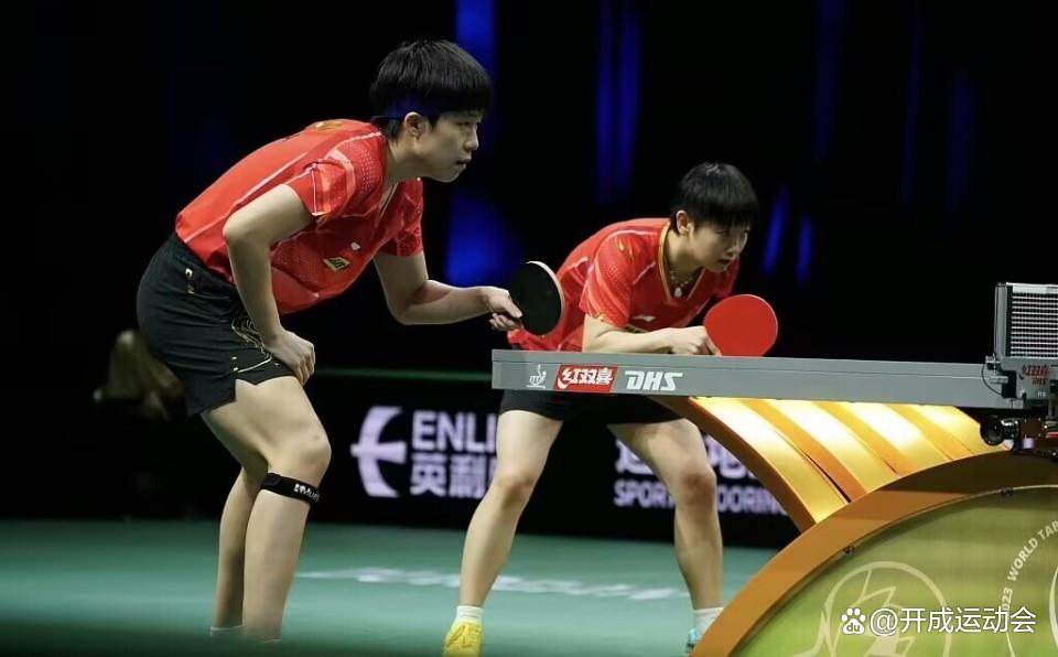 世乒赛首金:王楚钦孙颖莎11-2!张本智和急了!央视:国乒完胜