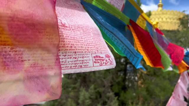 为自己的儿子和女儿祈福