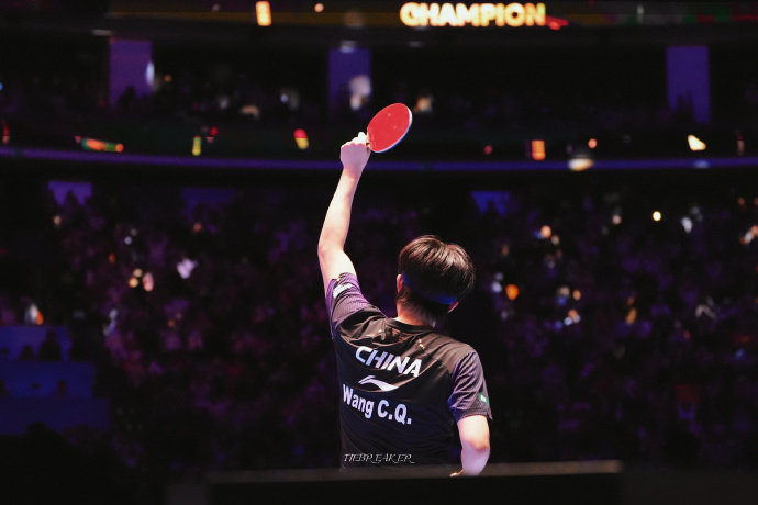 王楚钦在本场比赛中有哪些关键的战术调整帮助他获胜？