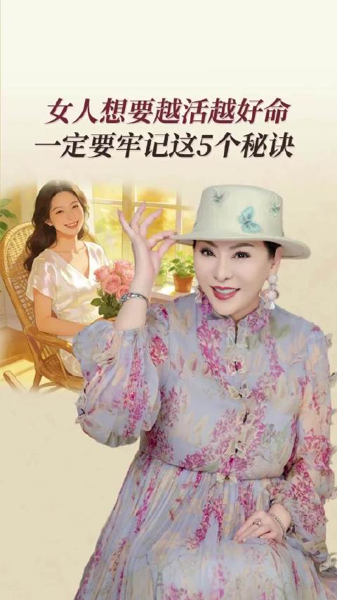 向太陈岚分享女性成长五信条，好命靠自身底气