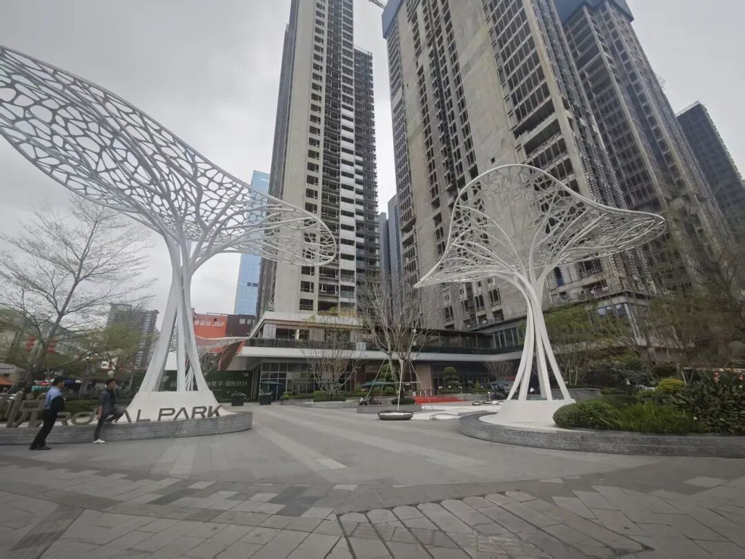 珺悦名都项目现场 图片来源：每经记者 陈荣浩 摄