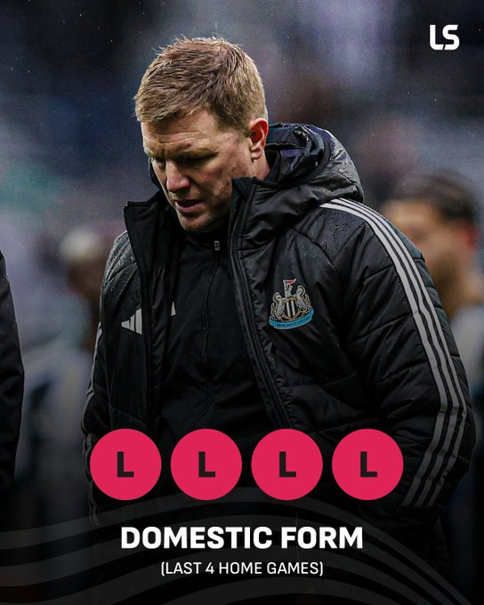 近12年最差主场，纽卡本赛季联赛主场丢球仅次于狼队铁锤帮