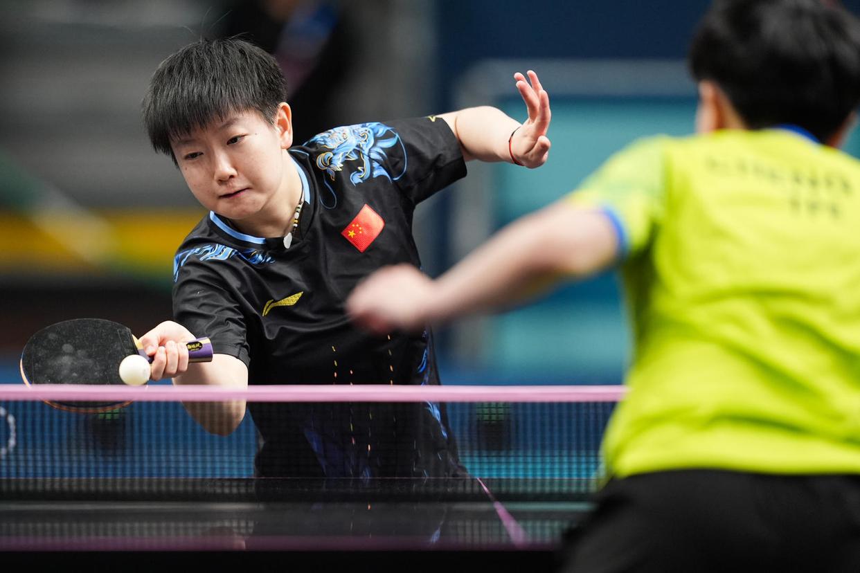 4比0!干净利落,孙颖莎杀进乒乓球女单四强