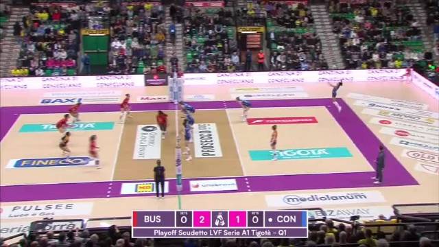 朱婷20分助科内利亚诺3比1胜阿西齐奥