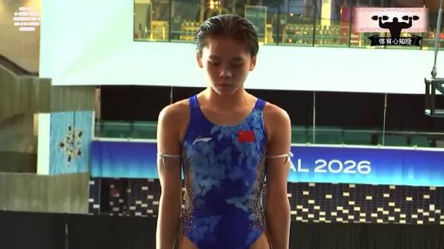 15岁蒋林静跳水世界杯夺冠，陈若琳麾下再添王牌