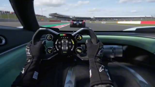 AI生成，感受下，第一视角驾驶小米VisionGT，太帅了