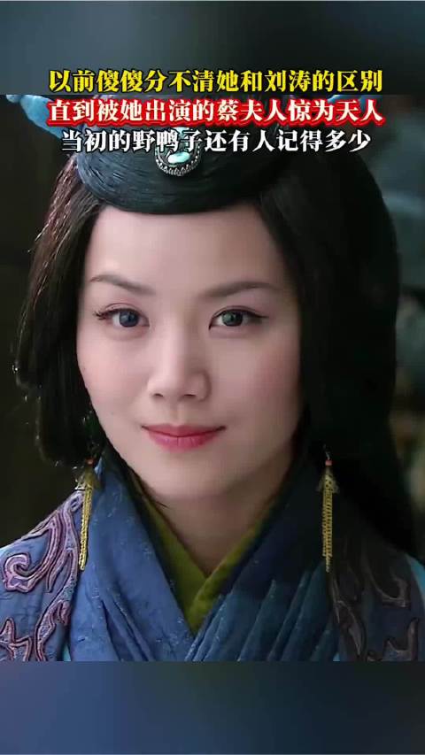 《野鸭子》演员新三国蔡夫人颜值引热议