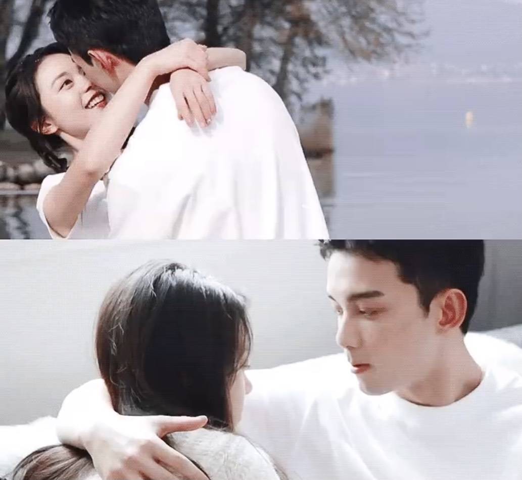 吴磊演哭戏，趴赵今麦肩头被搂住，耳朵红透，额头青筋明显