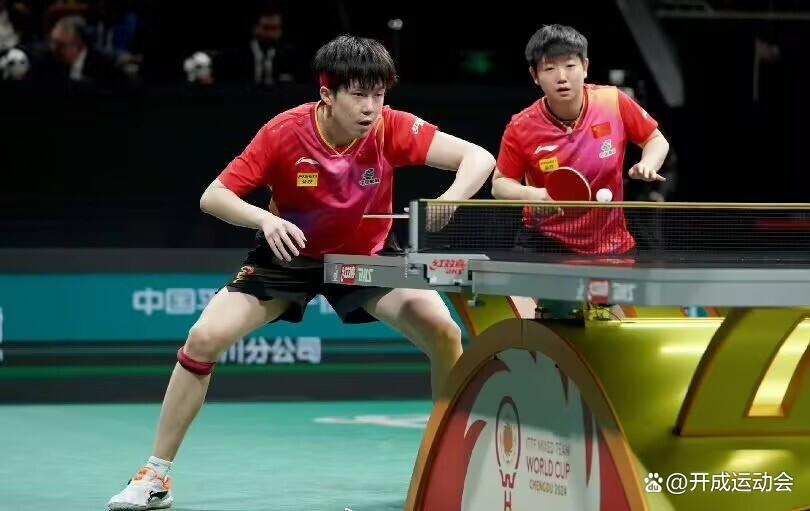 王楠侄子辟谣:王楚钦与孙颖莎恋情传闻,真相如何?仅为混双队友