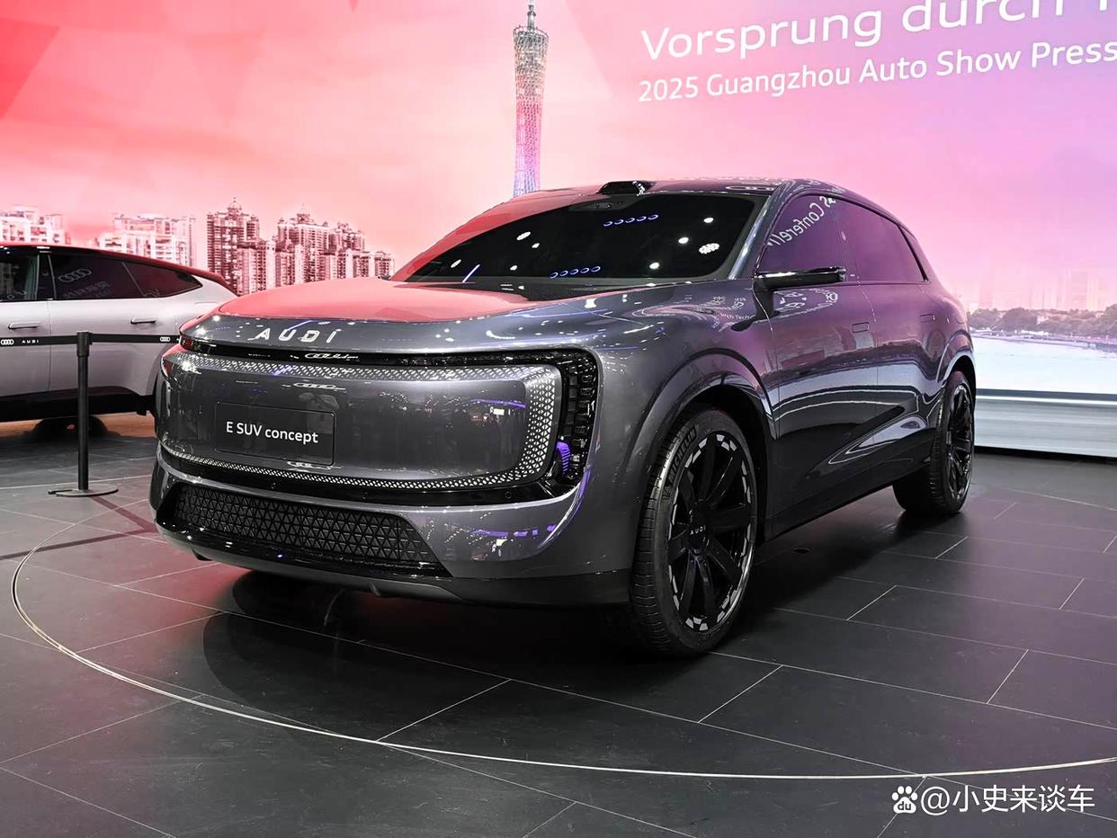 奥迪全新纯电中大型SUV即将亮相!轴距超3米配激光雷达,续航出色