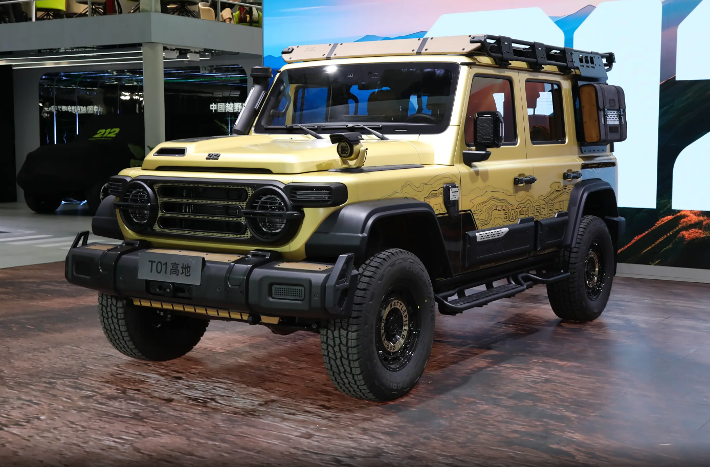 “高地版”价格超20万,全新212 T01,越野比坦克300如何?