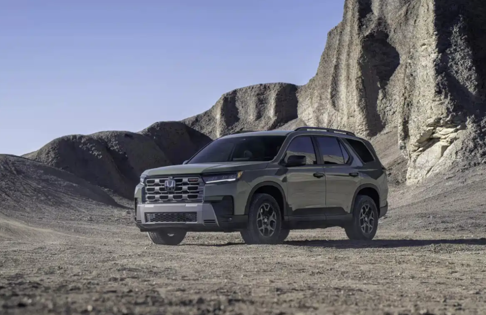 家族风格延续,2026款本田Pilot