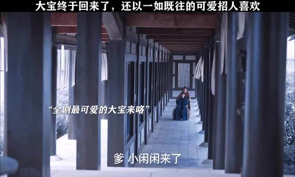 大宝终于回来了 还是一如既往的可爱招人可爱 "庆余年第二季 "