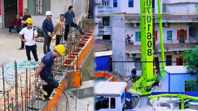 全红婵新房年后正式开工，大量游客围观拍照，全爷爷半夜还在忙活