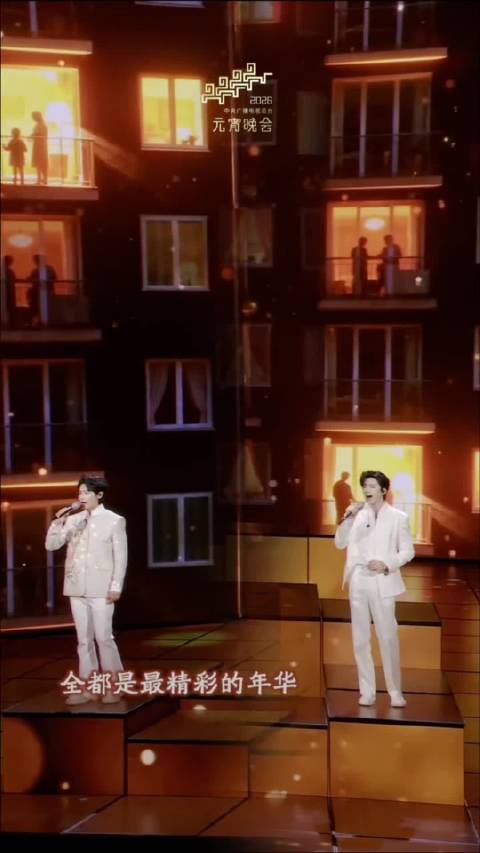 魏晨刘宇宁元宵晚会献唱《无名之花》致敬平凡梦想