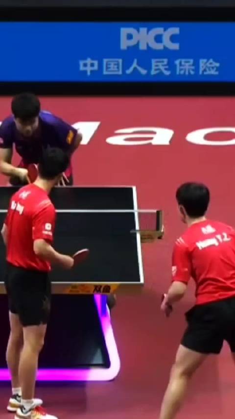 全运会男团半决赛马龙黄友政3比0胜林高远周启豪