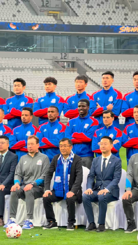 面对即将开始的新赛季，申花全队已经整装待发