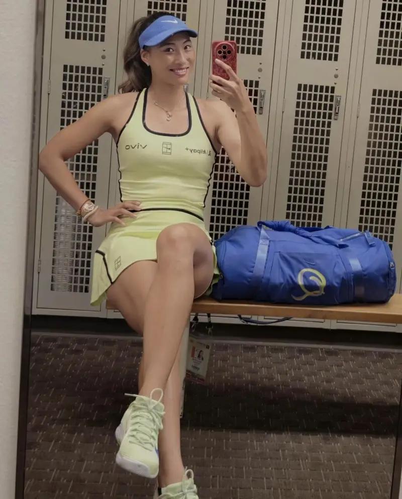 郑钦文印第安维尔斯赛对位斯瓦泰克