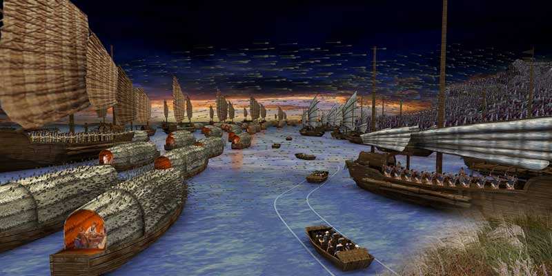 草船借箭到底是真是假