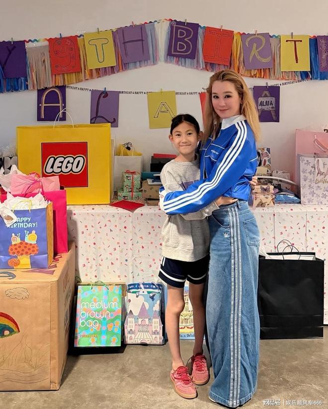 陈冠希女儿生日照曝光，9岁Alaia长得越来越像妈妈秦舒培了！