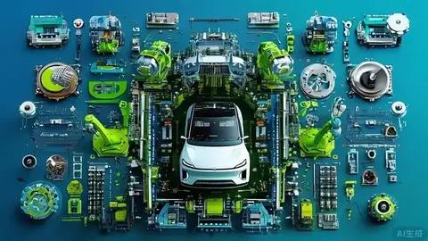 中国六大汽车产业集群中心分布图