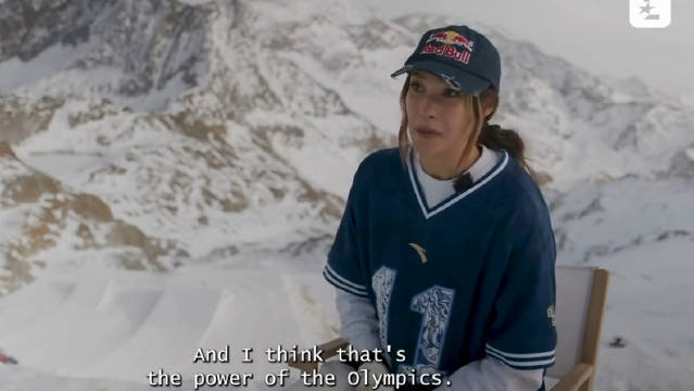 谷爱凌欧洲体育专访 ！