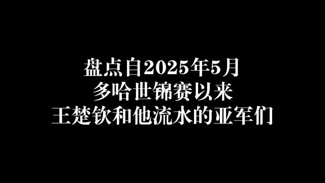 王楚钦再夺冠，展现稳定竞技状态