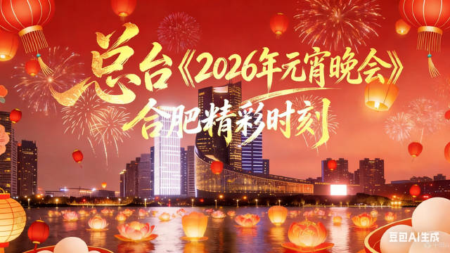 合肥春晚分会场展现科技浪漫与城市温度