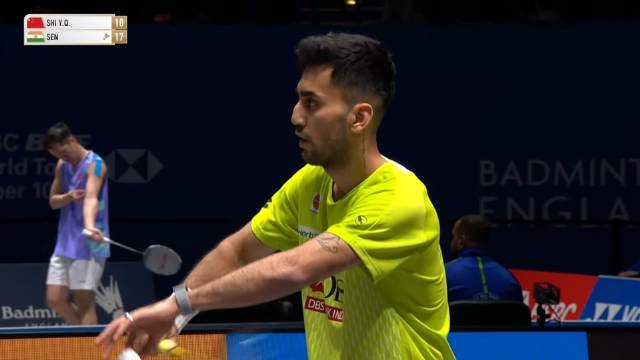 石宇奇全英赛首轮不敌拉克什亚森，吕战羽晋级