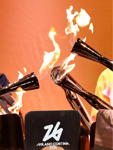 米兰冬残奥会火种汇集完成，火炬传递启动