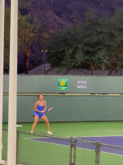 一个距离有点远的训练视频，几拍没打好感觉亲吻在嘟嘟囔囔骂自己