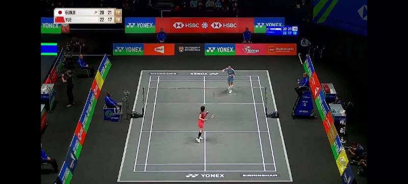 韩悦鏖战三局被逆转无缘女单16强！ 韩悦 22-20、17-21、18-21 郡司莉子