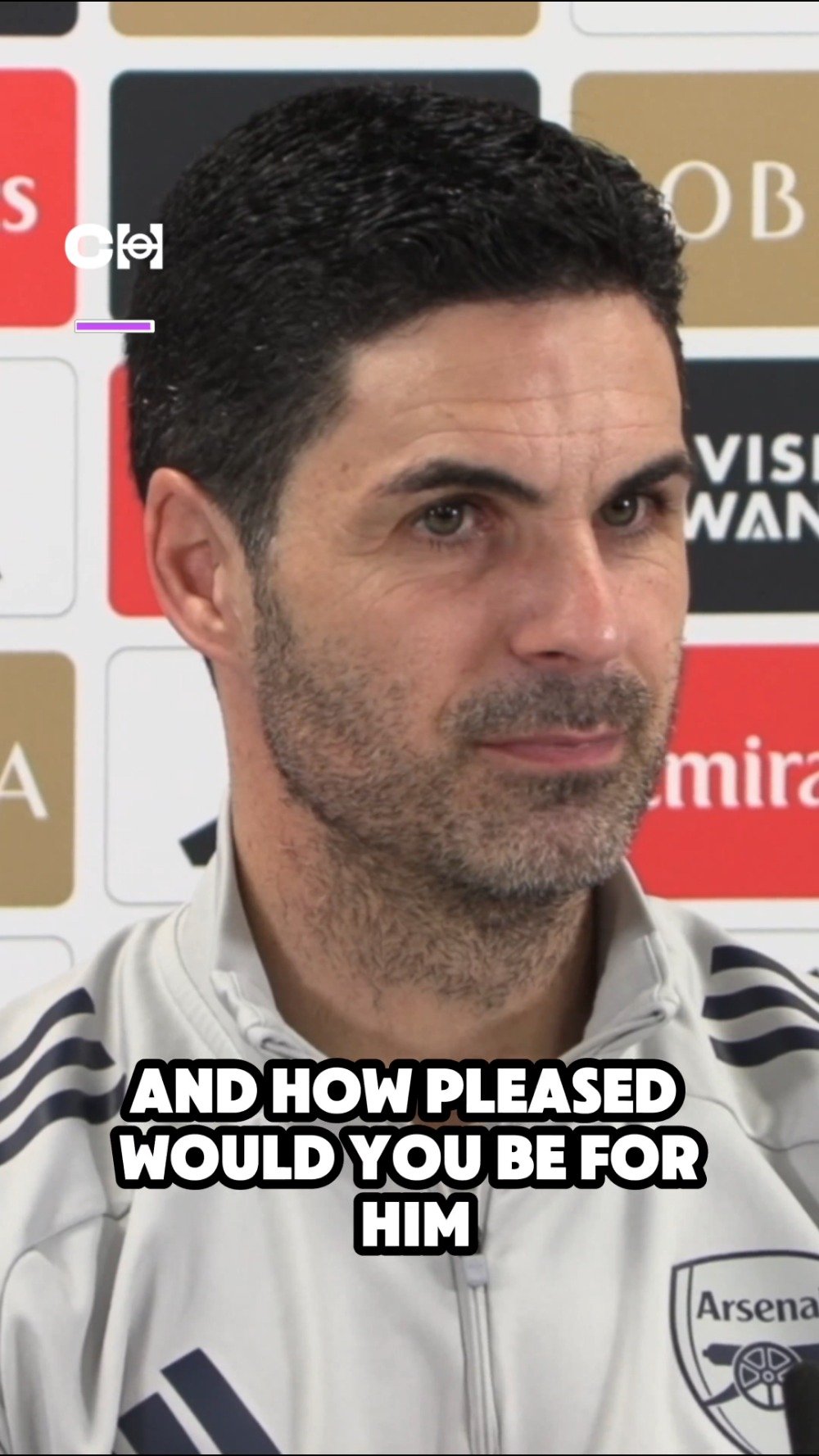 阿尔特塔分享了他对维尔贝克在阿森纳效力期间的看法