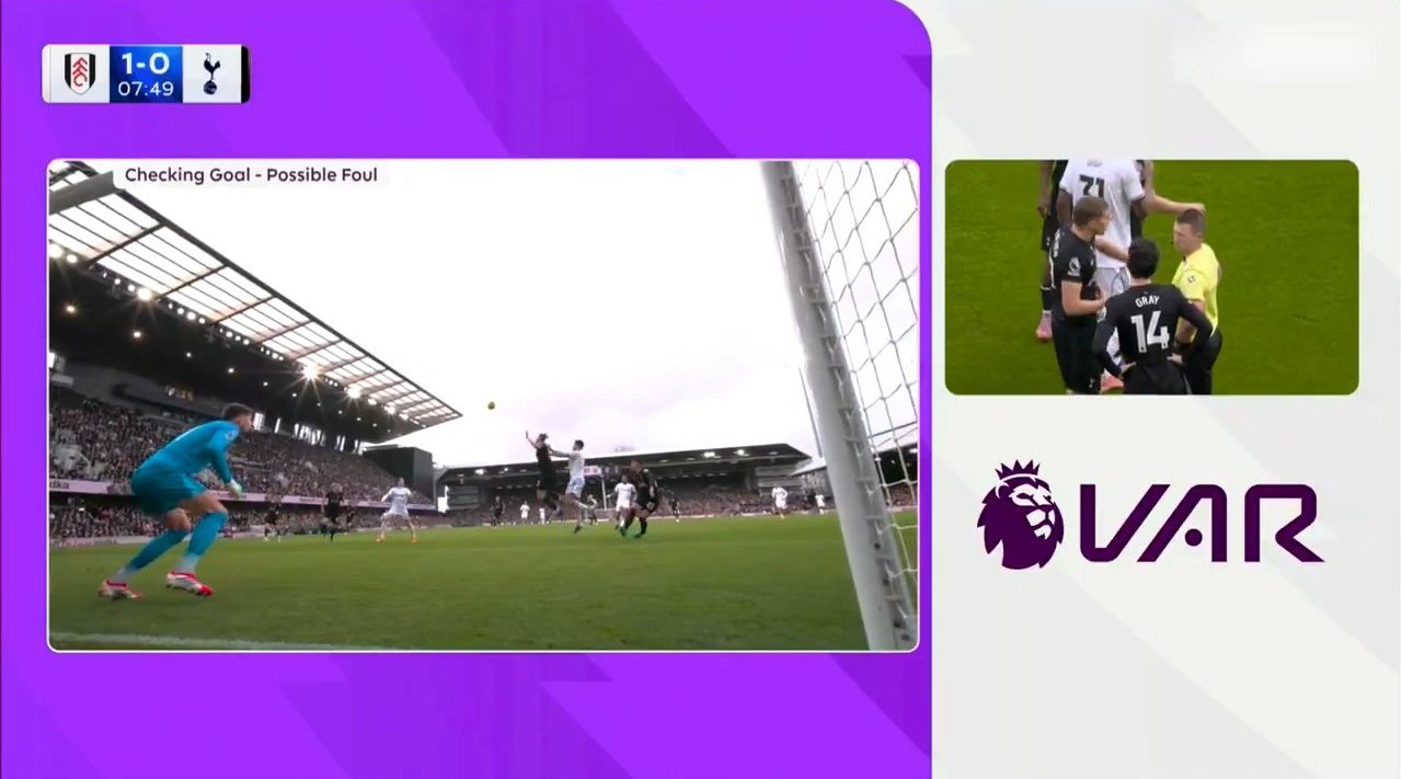 热刺投诉裁判不公